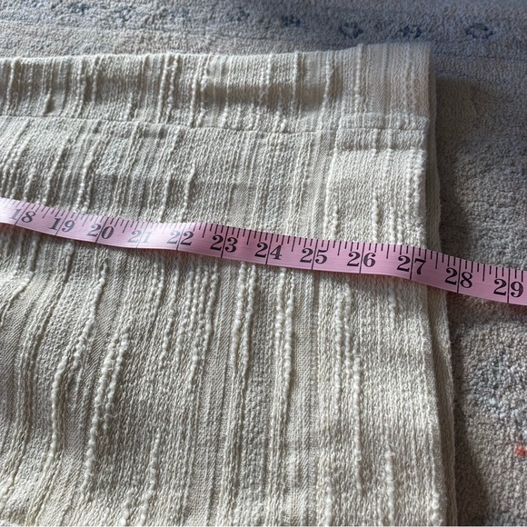 Sezane Thaia Skirt Ecru Paper Bag Style FR 38 US 6 - Picture 9 of 12